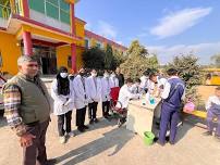 Medical camp at HS Public School, Hapur