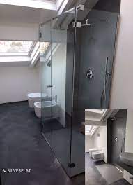 Piatti Doccia Filo Pavimento Su Misura Di Design Silverplat Sistemi Drenanti Box Doccia Piccolo Bagno Con Doccia Doccia
