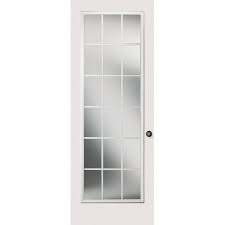 Window mart offers a wide variety of door glass insert options for steel and fiberglass entry doors in canada. Odl Clear Low E Door Glass 18 Light External Grille 24 X 82 Frame Kit Zabitat