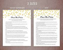Pass The Prize Game Pass The Gift Pass The Parcel Rhyme Etsy Printable Baby Shower Games Music Baby Showers Baby Shower Fun