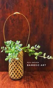 竹編 花器 竹編包 璞奕有限公司 bamboo art bamboo planter pots