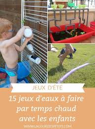 15 Idees De Jeux D Eau Pour Les Enfants La Cour Des Petits Jeux D Eau Idee De Jeux Jeux D Eau Enfant