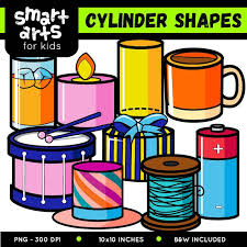 Black And White 3d Shapes Clip Art Cylinder Shapes Clip Art Educational Clip Arts Cylinder Shape Clip Art Shapes