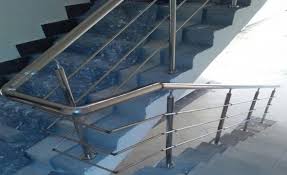 Stainless steel railing for stairs. Stainless Steel Railings Neoeng Limited