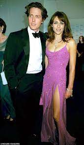 Elizabeth hurley couldn't contain her excitement for the approaching weekend as she took to instagram to deliver yet another timeless look. Elizabeth Hurley Reveals Hugh Grant S Moods Ruined Their Romance 90s Prom Dresses Fancy Dresses Elizabeth Hurley