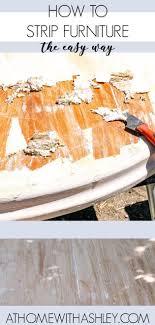 How To Strip Furniture With Citristrip At Home With Ashley Stripping Paint Stripping Paint From Wood Paint Remover