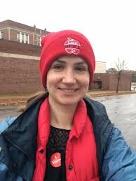 Educators vote! Thank you Dayna Thomas, Kim Jennrich (Como Elementary), and  Annaka Larson (Wellstone)! Text your “I voted” selfie to Lynne Bolton at  651-276-3458 (include your name and school) so we can