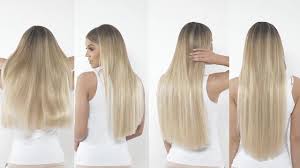 Beauty Works Clip In Hair Extension Length Guide