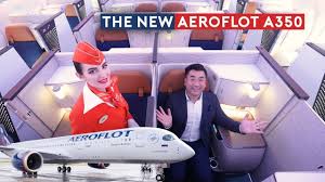The First Aeroflot A350 Delivery In 2020 Business Class The One Eastern Europe