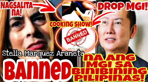 Wini-WITHDRAW na ni Madame Stella Marquez Araneta ang MGI sa BBP!Bad  influence! cooking show!DROP!