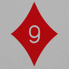 Round Playing Card 9 Of Diamonds Leo Reynolds Flickr