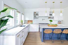 We did not find results for: Modern San Clemente Home With The Perfect Blue Kitchen Island Haven