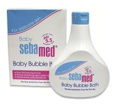 Babyganics foam shampoo & body wash. Sebamed Baby Bubble Bath 200ml