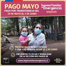 Cómo desde el 20 de mayo las personas podrán ingresar al sitio web del ingreso familiar y verificar si son beneficiarios. Ministerio De Desarrollo Social Y Familia Publicacoes Facebook