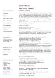 Dayjob Purchasing Manager Cv Sample B162ef5a Resumesample Resumefor Engineering Resume Engineering Resume Templates Business Resume