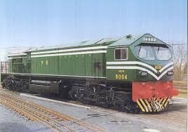 Adtranz Gets Pakistan Blue Tiger 6004 Blue Tigers Train Truck Locomotive