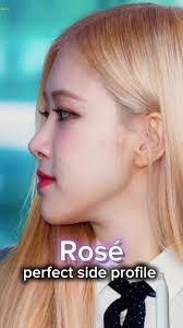 Rose Side Profile Long Chin