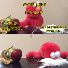 Of all the zodiac's elements (water, fire, air, and earth, as a reminder), the water signs are the most enigmatic. Scorpio Leo Cancer Aries Pisces Sagittarius Astrology Meme Zodiacs Fire Signs Water Signs Elmo Astrologymemes