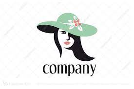Lady In A Green Hat Logo Green Hats Logo Ladies Boutique
