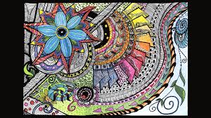 My Tangle Colors Gif Animated Tangle Art Zentangle Drawings Sharpie Art