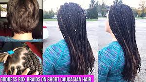 96 ($0.64/ounce) get it as soon as wed, mar 3. How To Grip Goddess Box Braids On Short Caucasian Hair Youtube