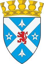 Wandtattoo schottland wappen color s. Stirling Ehemaliges Kreis In Schottland Wappen 1975 Vektorgrafik