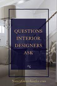 Interior Designer Questions Nancy Ganzekaufer Interior Design Instagram Interior Design Business Interior Design Career