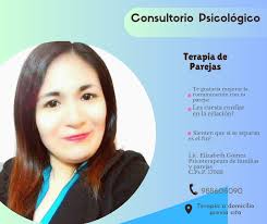 Consultorio Psicológico B & G Servicios Terapéuticos Estos son los  servicios que brindamos: ✓ Evaluacion Integral ✓Terapia individual a niños  adolescentes y adultos ✓Test vocacional ✓Terapia de Parejas y familias  📞Para agendar
