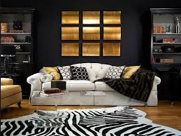Brown white and gold living room ideas. The Most Brilliant Black And Gold Living Room Decor Ideas