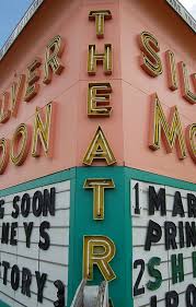 Silver Moon Drive In Theatre Lakeland Fl Vintage Neon Signs Retro Signage Neon Signs