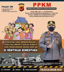 Jumlah pelancong di jalan suryakencana menurun. Kabupaten Bogor Terapkan Ppkm Mulai Senin 11 Januari 2021 Relasi Publik Jabar