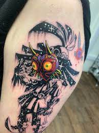 Majora's mask 3d 100% walkthrough part 2. Mm Start Of Skull Kid Tattoo Zelda