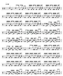 Cissy Strut Drum Sheet Music Drums Sheet Drum Lessons