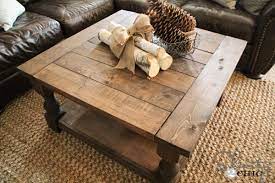Finish staining the frame of the table along with the table bottom. Diy Square Coffee Table Coffee Table Farmhouse Coffee Table Plans Coffee Table Inspiration