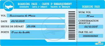 Comparez les prix de votre billet d'avion avec easyvols. Epingle Sur Boarding Pass