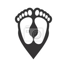 Since 1959, both units have been defined by international agreement as equivalent to 0.3048 meters exactly. Foot Logo Reflexology Icon Finger Symbol Vector Eps 08 Fototapete Fototapeten Menschen Schonheit Schritt Myloview De