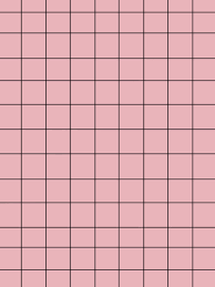 Aesthetic Black And White Grid Background Pink Black Square Grid Desain Pamflet Latar Belakang Boneka Hewan