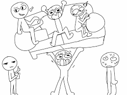 Draw The Squad Like This Meme Blank By Possesedskully Drawing Meme Drawing Base Funny Drawings