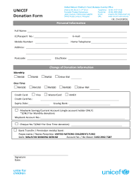 Check out our employer quick guide for the specific contact information you need based on the assistance you're looking for. Unicef Donation Form Fill Online Printable Fillable Blank Pdffiller