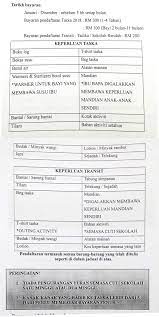 Kemas yang kita rencanakan pada hari ini. Ww Yuran