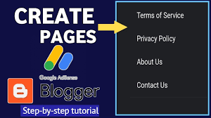 How To Create Pages in Blogger | How to manage pages on blogger ...