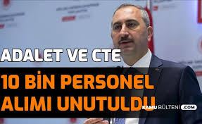 Adalet bakanlığı ne zaman personel alımı, eleman alımı, işçi alımı, memur alımı yapacak? Adalet Bakanligi Ve Cte Personel Alimi Ilani Yine Unutuldu