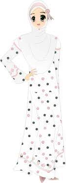  Gambar Kartun Muslimah Comel Cantik Gambar Kartun Kartun Gambar