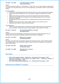 Procurement officer cv sample doc. Procurement Officer Cv Example Guide Get Hired