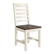 Bulah Solid Wood Ladder Back Side Chair Wooden Dining Chairs Dining Chairs Solid Wood Dining Chairs
