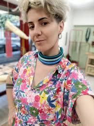 Buy Blue Shades African Tribal Coil Necklace Jewelry Vegan Silk Neck Rings  Afro Chokers Statement Collar Multistrand Online in India