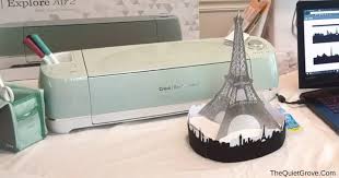 Download Diy 3d Eiffel Tower Made With Cardstock And Vellum With Free Svg Cut File The Quiet Grove PSD Mockup Templates