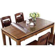 Our custom table pads are not only for dining room tables but many other fine furniture items. Pvc Tablecloth Protector Table Cover 1 5 2mm Table Pad Transparent Crystal Tablecloths Home Garden Worldenergy Ae