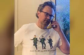 But critics were quick to push. Matthew Perry Launched Friends Inspired Apparel Collection For Charity