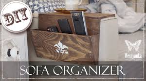 Sofa butler couch tablett das männergeschenk aus eiche / | etsy. Diy Sofa Organizer Aus Holz Zum Selber Machen Youtube